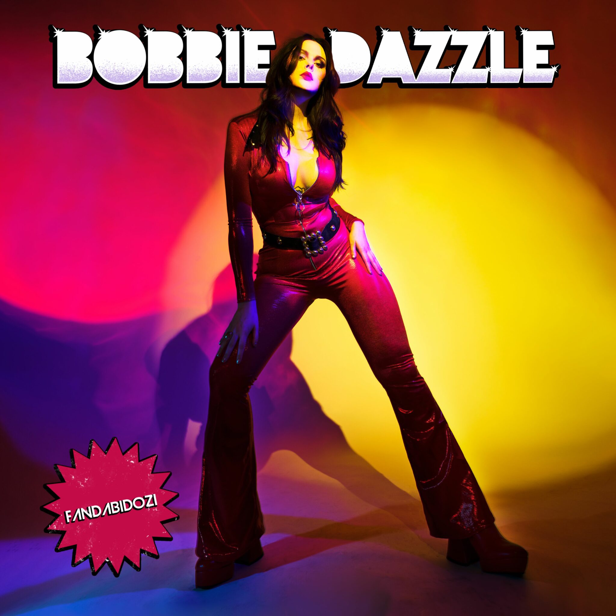 Bobbie Dazzle - Fandabidozi (2024) Glam Rock, David Bowie, Marc Bolan, Suzi Quatro, The Sweet Bobbie-Dazzle-Fandabidozi-front-cover--scaled